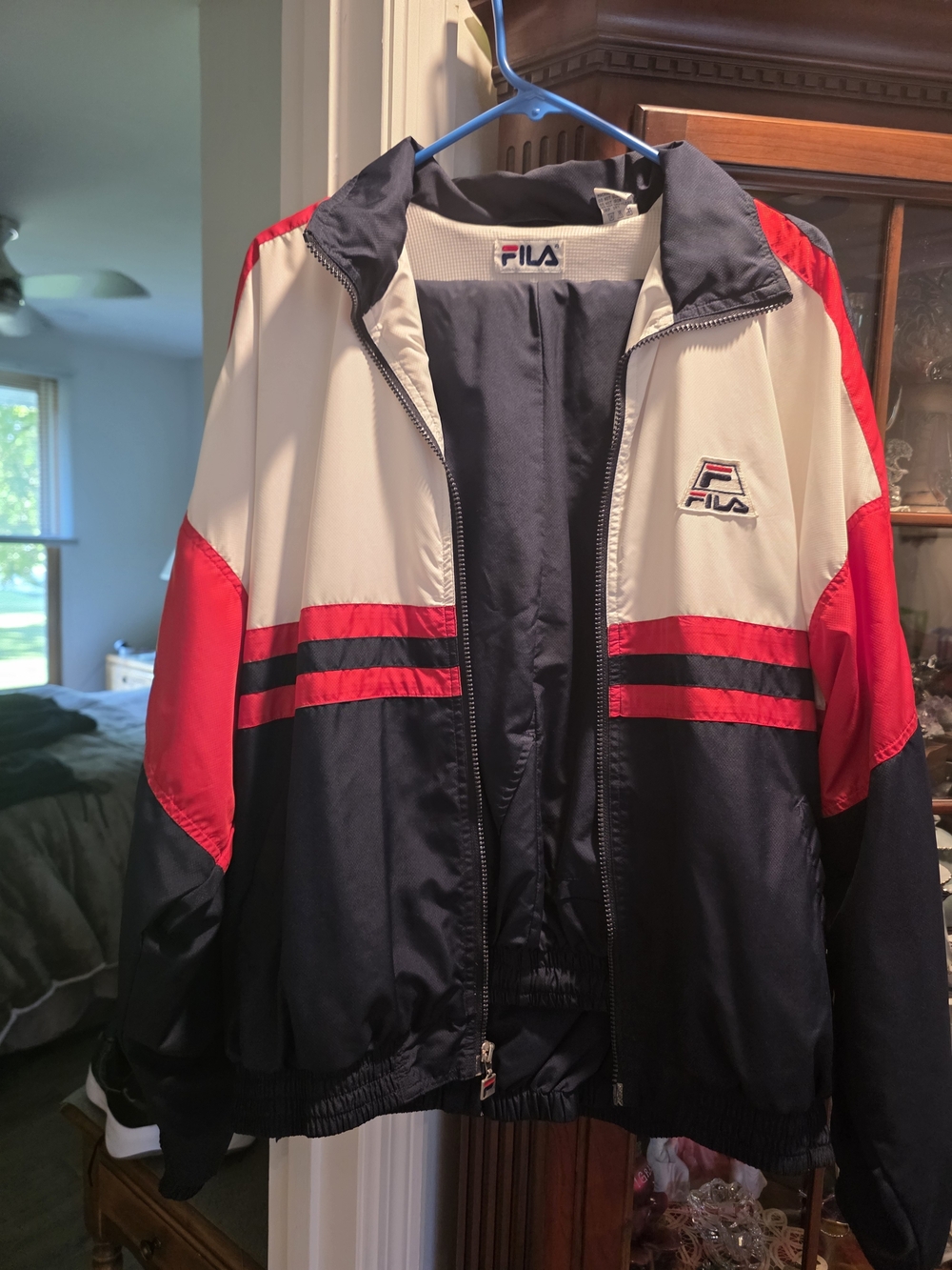 Mens FILA USA themed Full Tracksuit Large